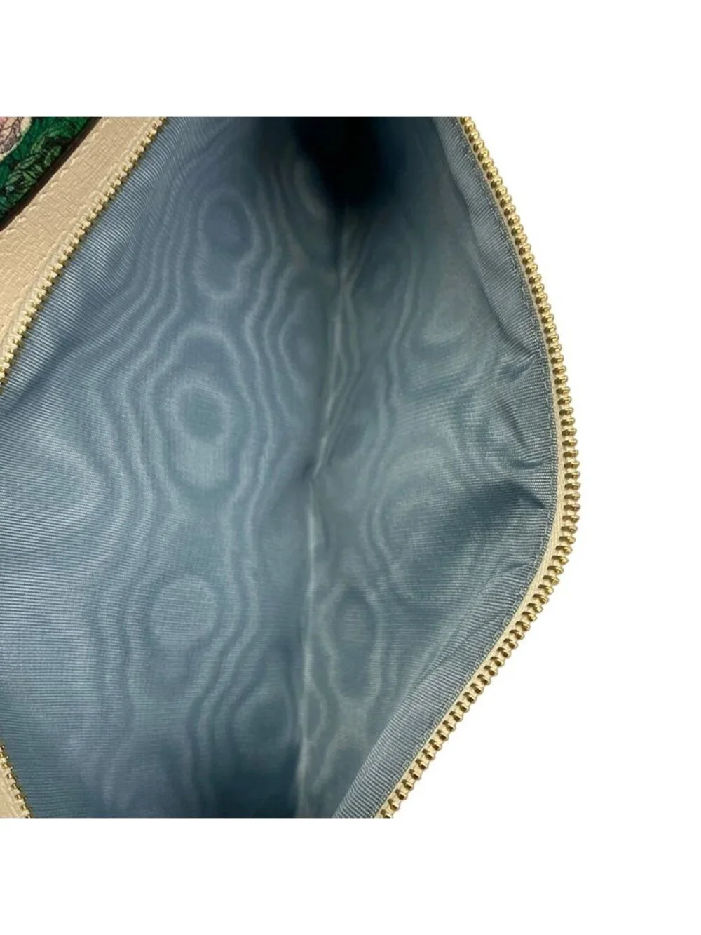 Gucci Clutch Ophidia Yuko Higuchi Green Ivory Multi Leather